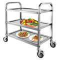 3 Tier Stainless Steel Catering Trolley