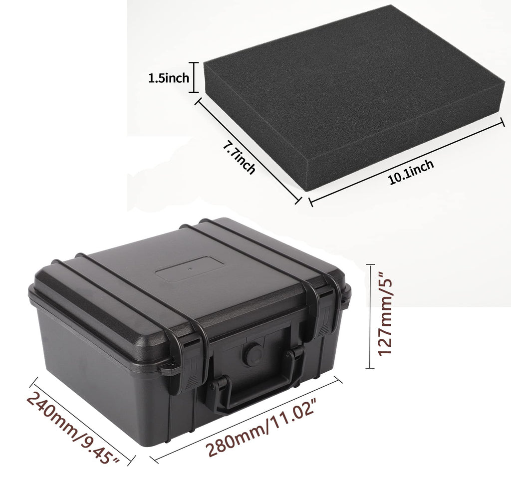 Waterproof Hard Case with Foam Insert