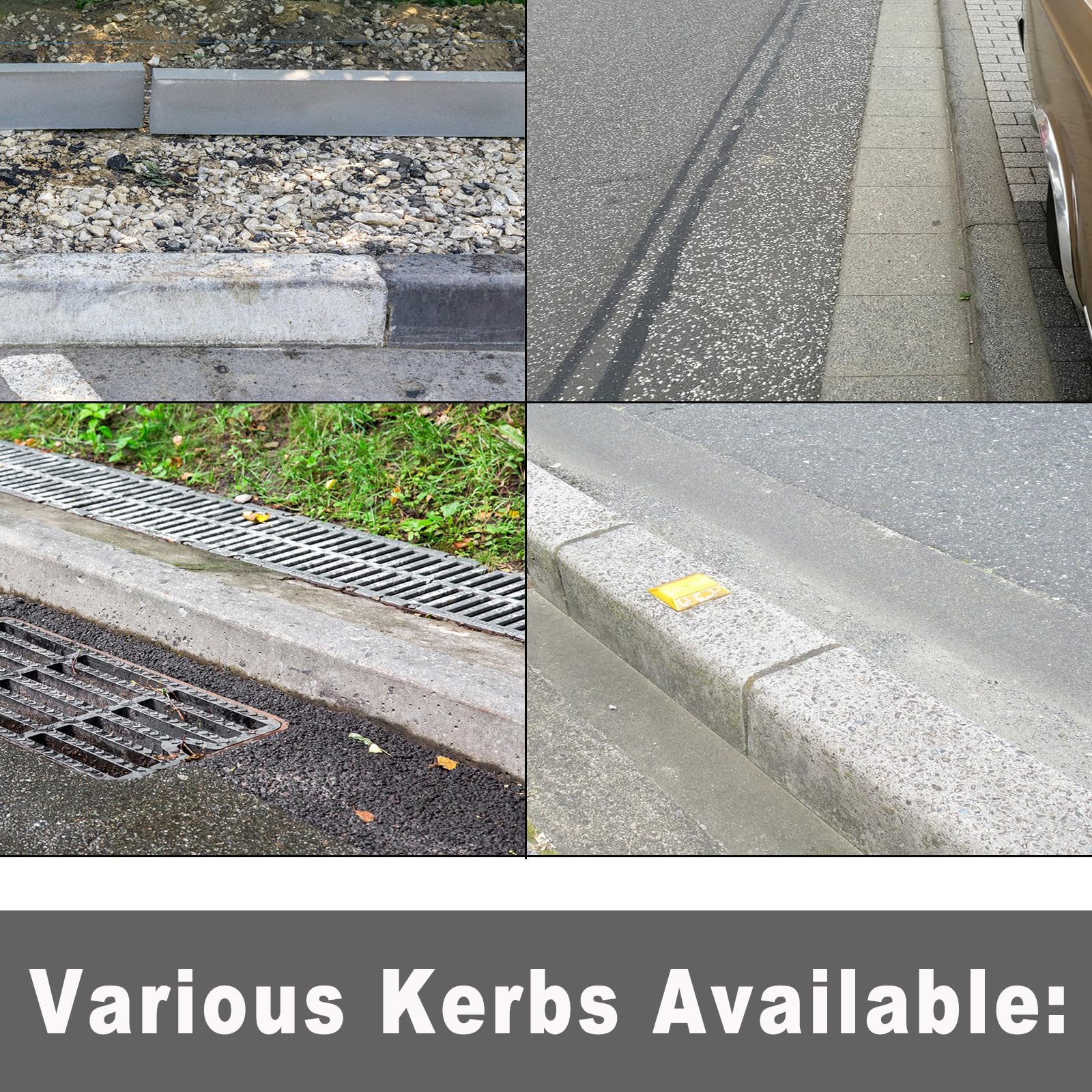 2" Rise Portable Rubber Kerb Ramp